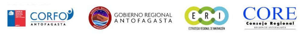 CORFO Antofagasta, Gobierno Regional de Antofagasta, Estrategia Regional de Innovación y CORE Consejo Regional